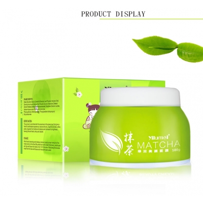 Hot Selling Matcha Clay Mask Form and Mud Mask Form,Yilumei Clay Beauty Mask
