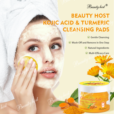 Beauty Host Kojic Acid & Turmeric Cleansing Pads