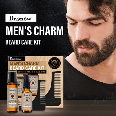 Beauty Host Men‘s Charm Beard Care Kit 3pcs