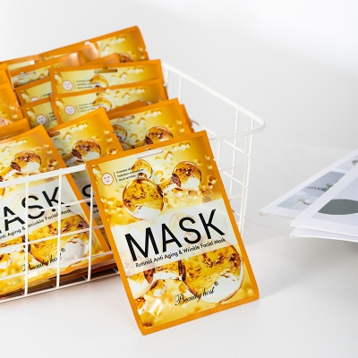 Whitening Moisturizing Facial Sheet Masks Wholesale Retinol Anti Aging & Wrinkle Repairing Face Mask for Women