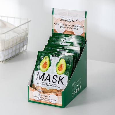 OEM ODM Wholesale Skin Care Organic Deep Sea Milk Ink Algae Purifying Whitening Sheet Facial Face Mask