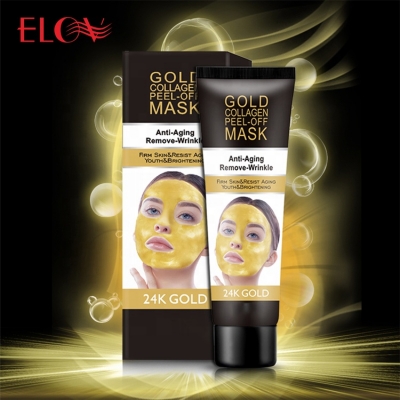 New Arrival Peeling off 24K Gold Collagen Facial Mask For Anti aging